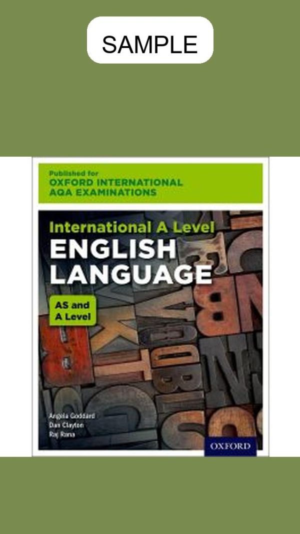 OxfordAQA International A-level English Language