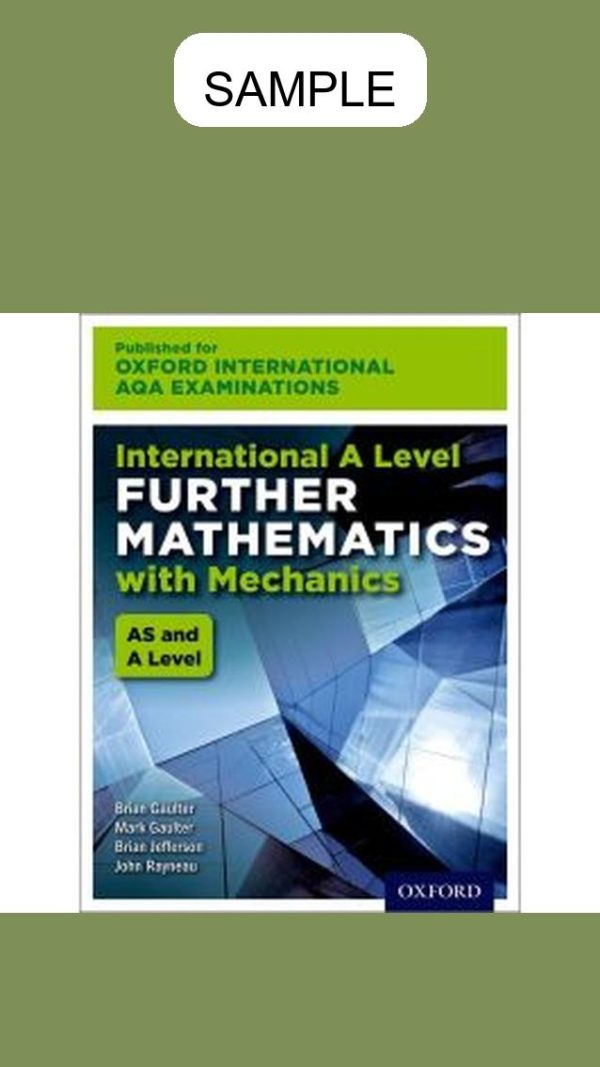 OxfordAQA International A-level Further Mathematics