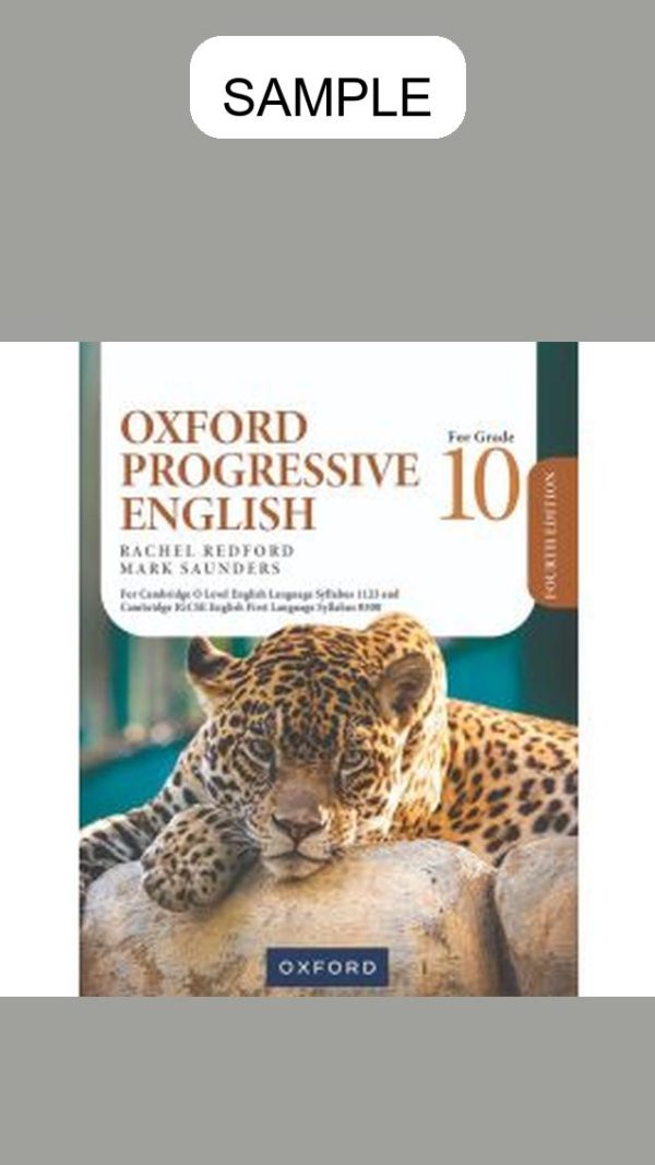 Oxford Progressive English Book 10 (Fourth Edition)