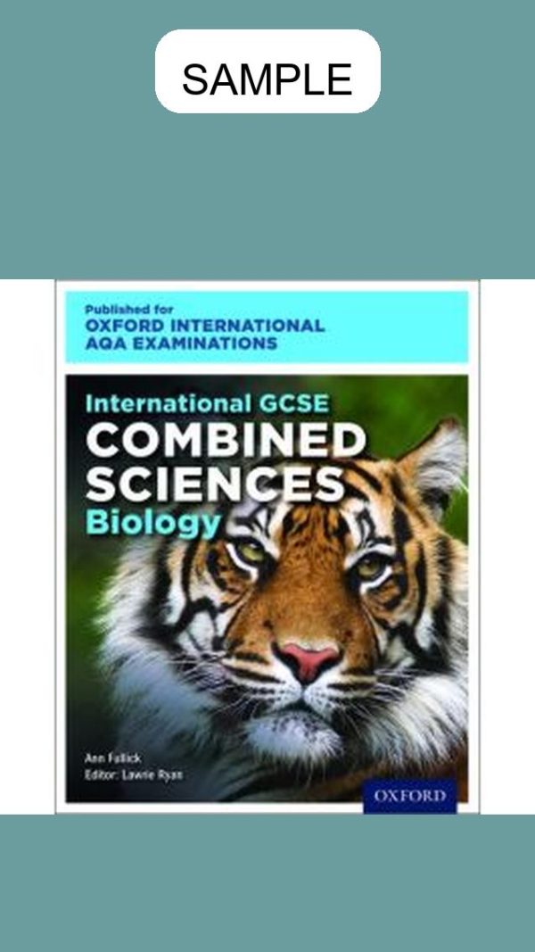 OxfordAQA International GCSE Combined Sciences Biology