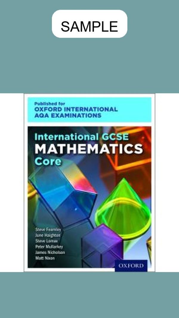 OxfordAQA International GCSE Mathematics Core