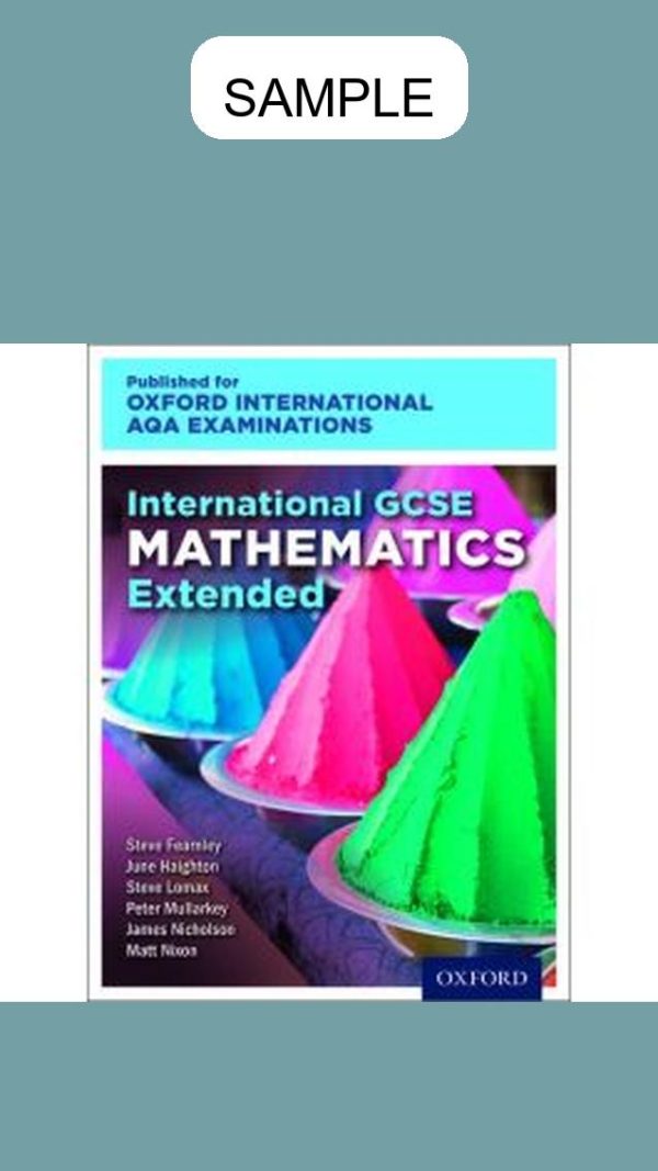 OxfordAQA International GCSE Mathematics Extension