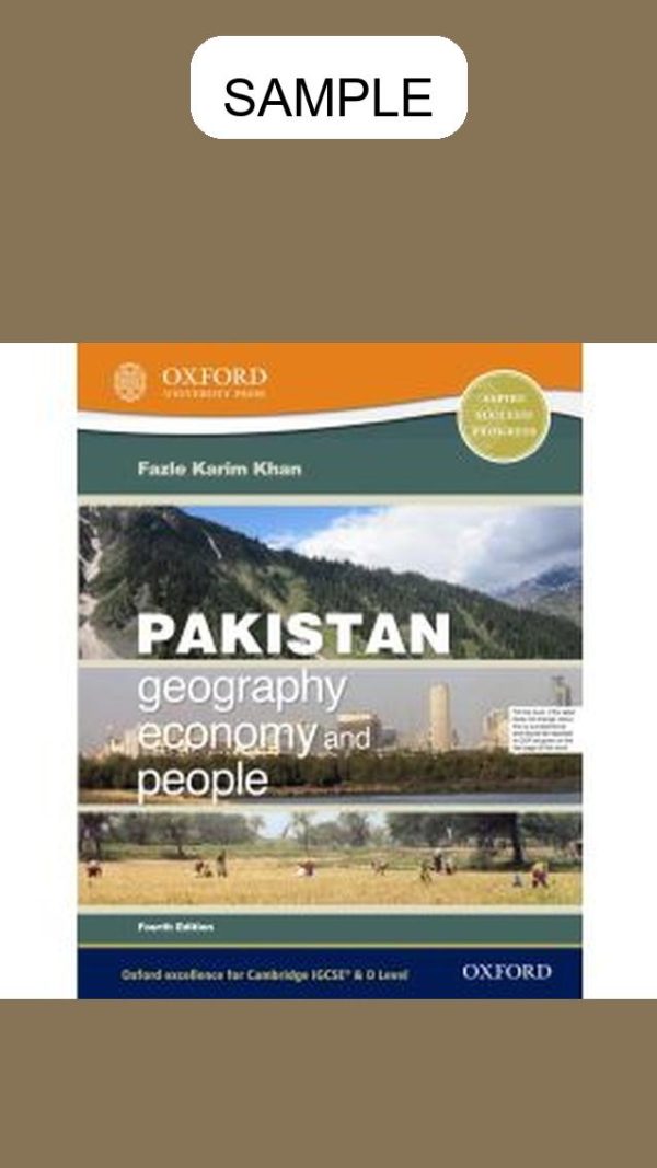 Pakistan: Geography, Economy, and People (Fourth Edition)