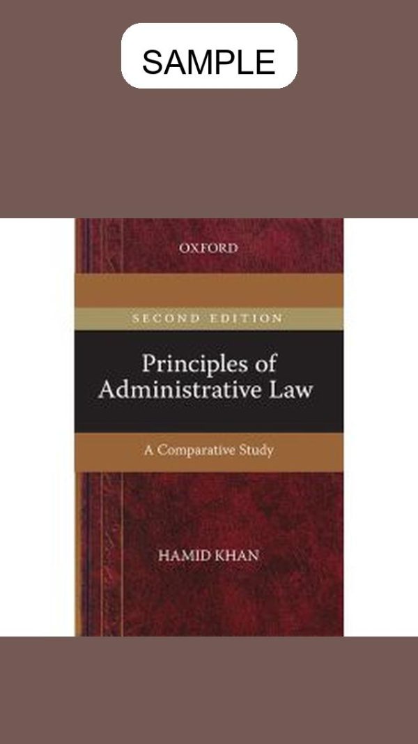 Principles of Administrative Law: A Comparative Study