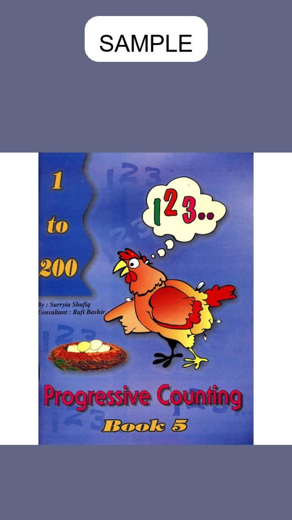 Progressive Counting Book 5 (1 to 200)