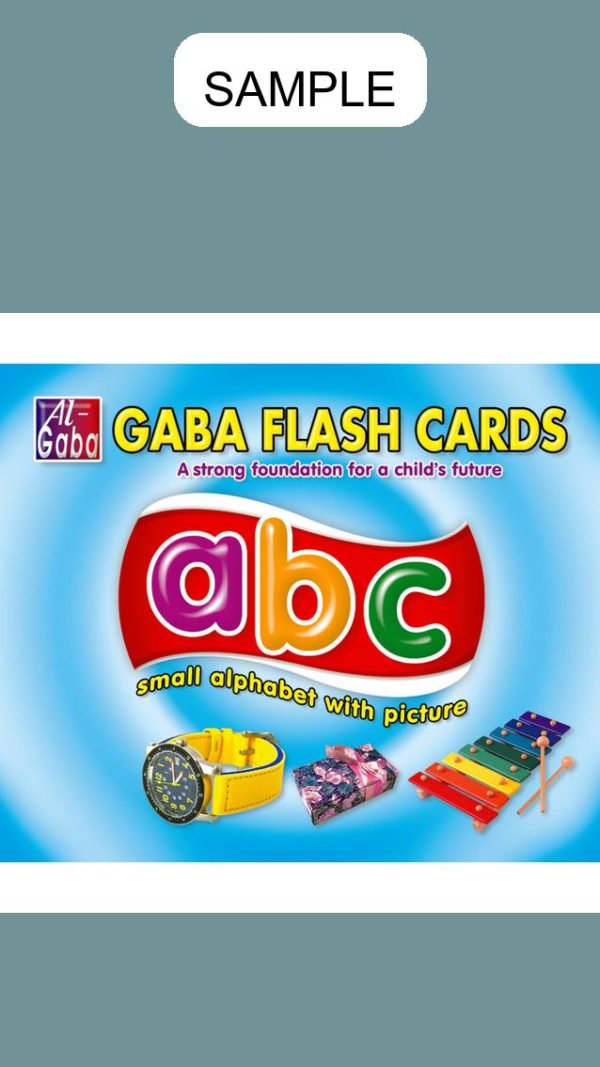 Gaba Flash Card Small Size abc (Small)