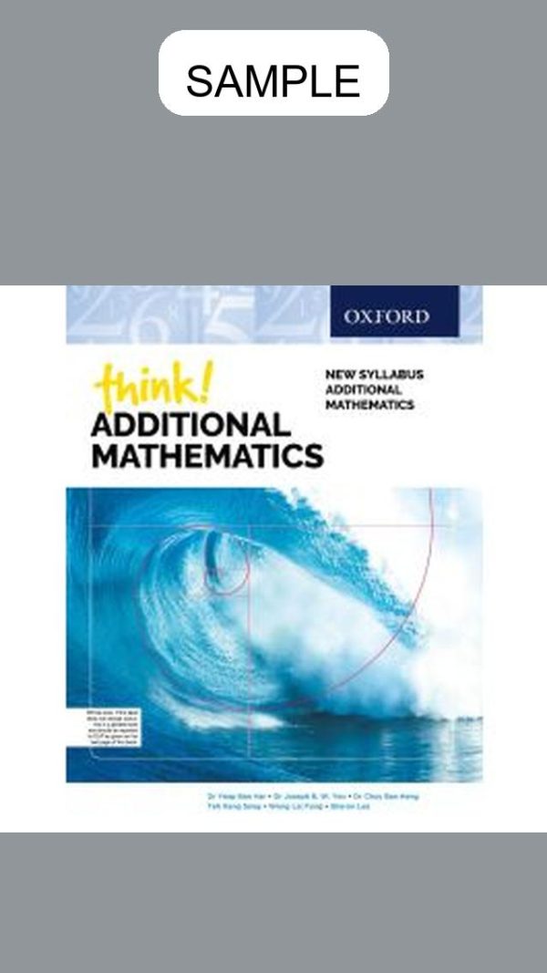 Think! Additional Mathematics Textbook