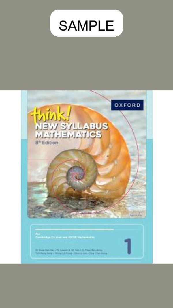 think! New Syllabus Mathematics Book 1 (8th Edition)