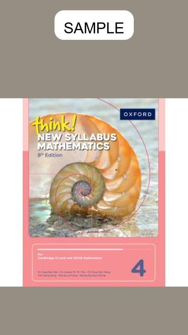 think! New Syllabus Mathematics Book 4 (8th Edition)