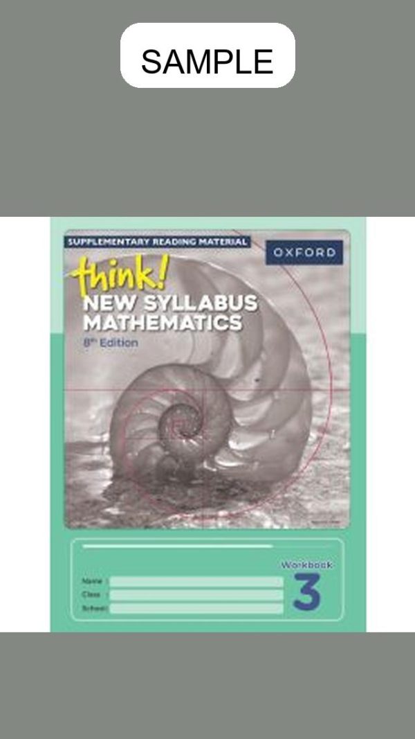 think! New Syllabus Mathematics Workbook 3 (8th Edition)