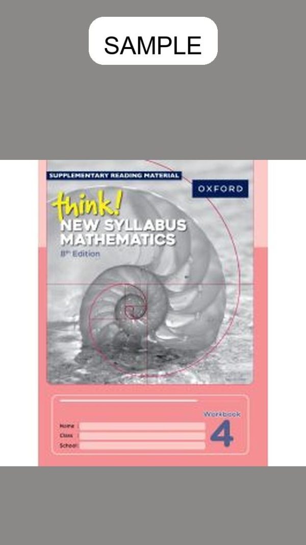 think! New Syllabus Mathematics Workbook 4 (8th Edition)