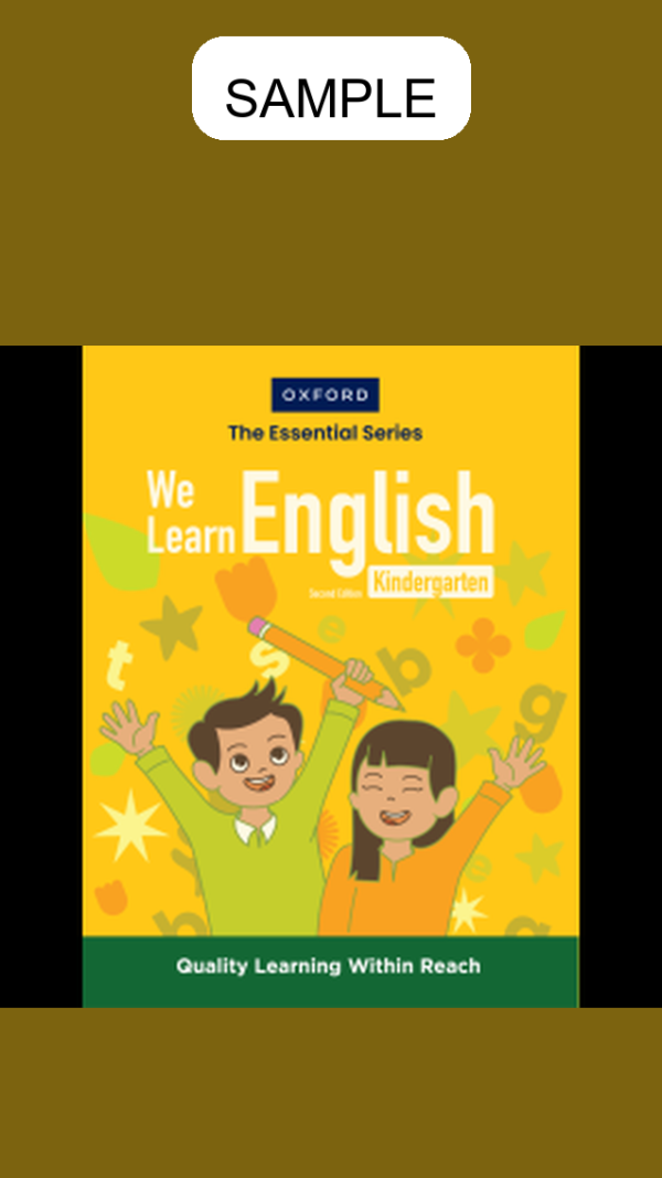 We Learn English Kindergarten Book (Second Edition)