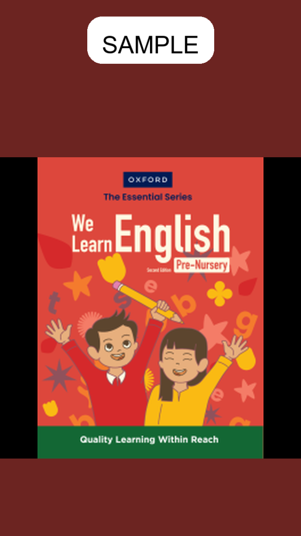 We Learn English Pre-Nursery Book (Second Edition)