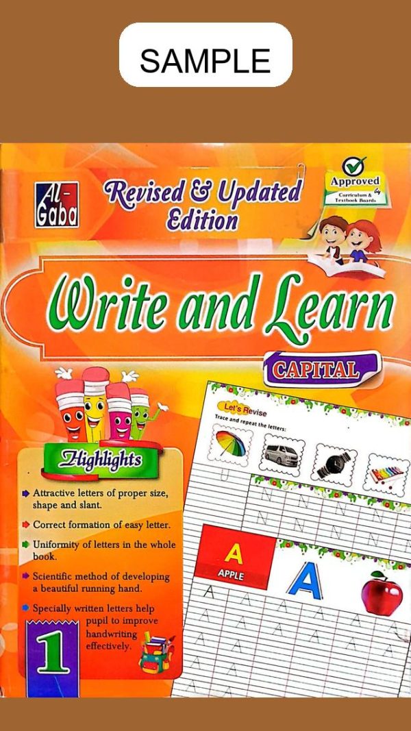 Write and Learn Book 1 (Capital - SNC Approved)