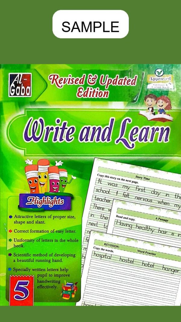 Write and Learn (Revised & Updated Edition) Book 5