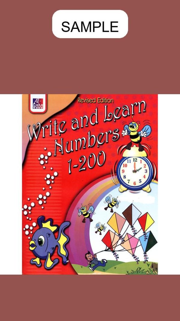 Write & Learn Number Book (Numbers 1 - 200)