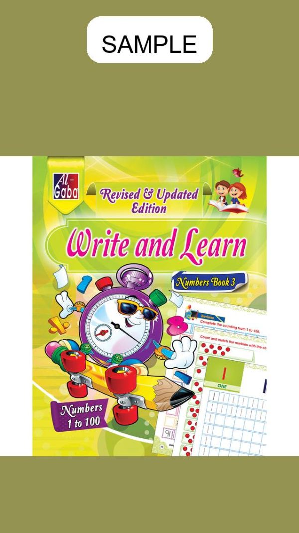Write & Learn Number (Revised and Updated Edition) Book 3 (1 - 100)